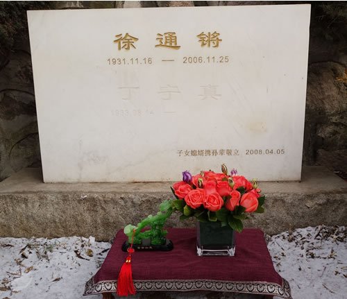 名人祭扫,徐通锵